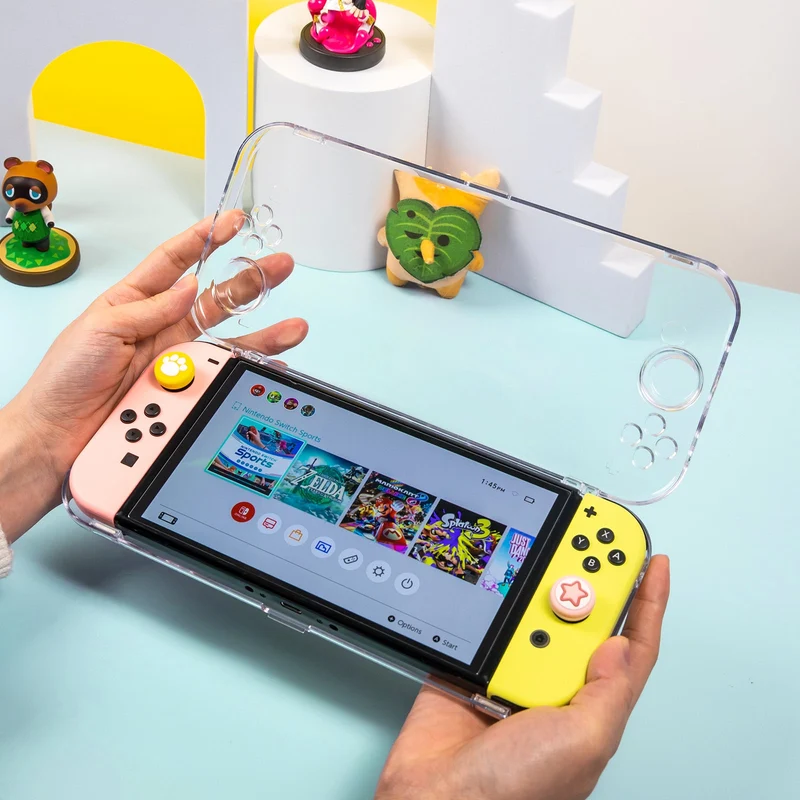IINE Magnetic Transparent Case for N-Switch Oled (L964)
