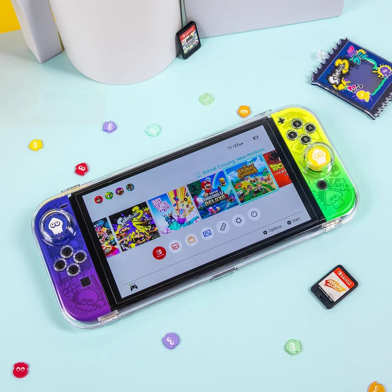 IINE Magnetic Transparent Case for N-Switch Oled (L964)