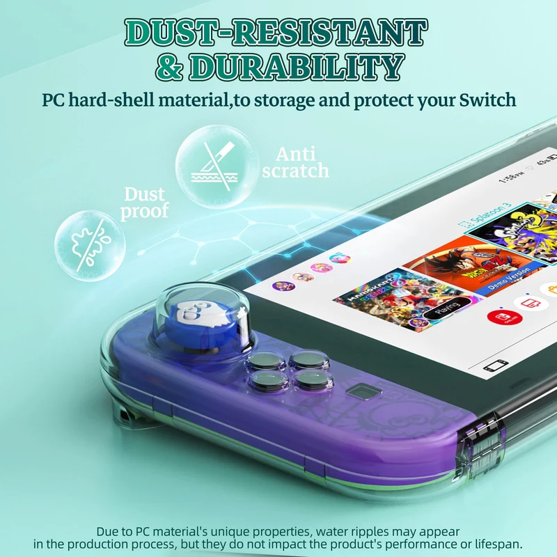 IINE Magnetic Transparent Case for N-Switch Oled (L964)