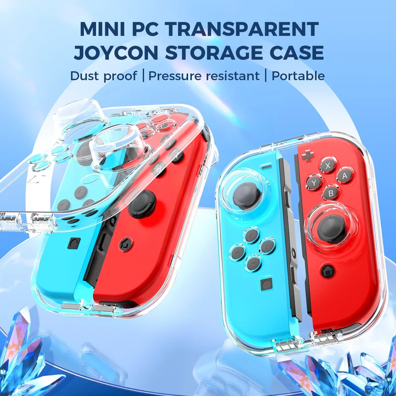IINE Miniature PC Transparent Joy-Con Storage Case For N-Switch (L954)