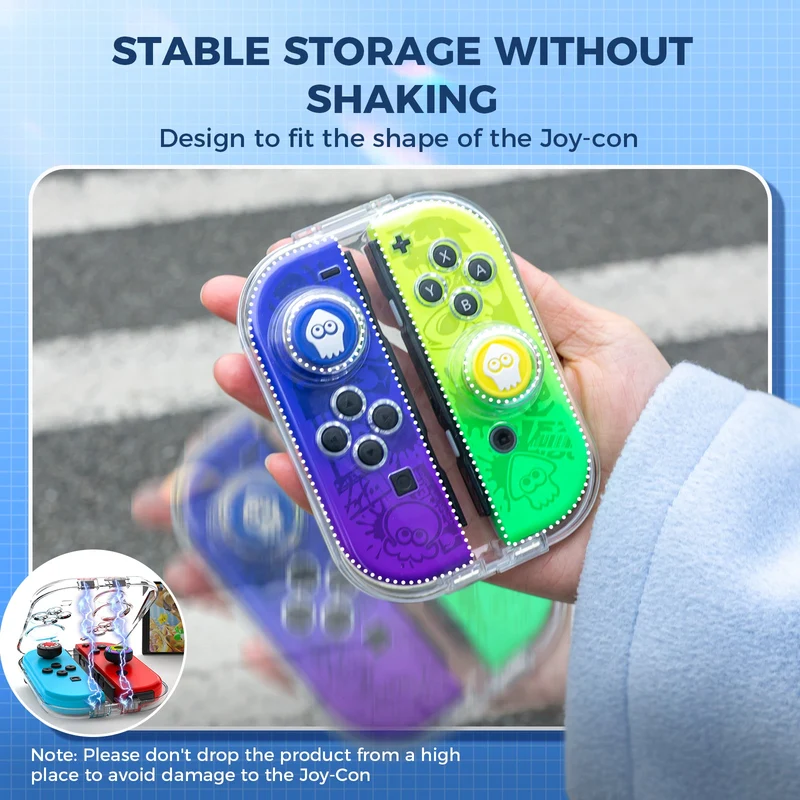 IINE Miniature PC Transparent Joy-Con Storage Case For N-Switch (L954)