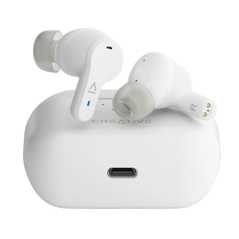 Creative Zen Air Pro True Wireless Earbuds (White, Black)