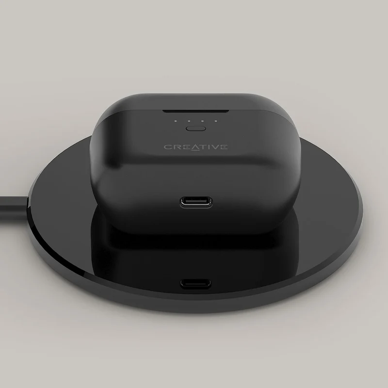 Creative Zen Air Pro True Wireless Earbuds (White, Black)