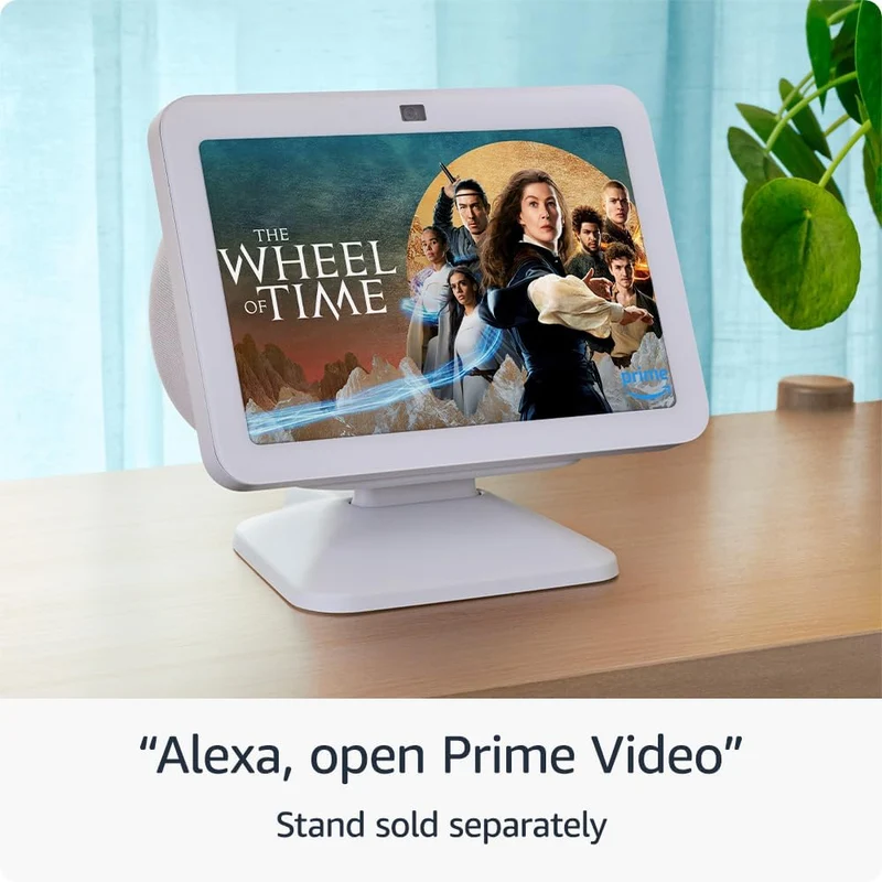 Amazon Echo Show 8 HD Smart Display With Alexa (3rd Gen) (Charcoal, Glacier White)