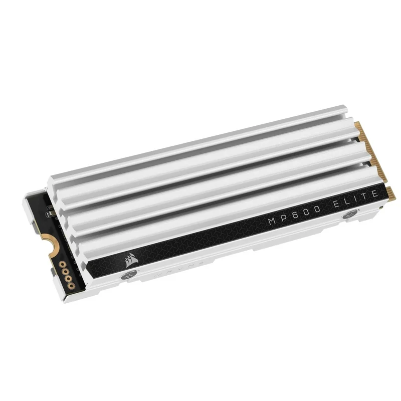 Corsair MP600 Elite PCIe Gen4 x4 NVMe 1.4 M.2 SSD for PS5 (White) (1TB, 2TB)