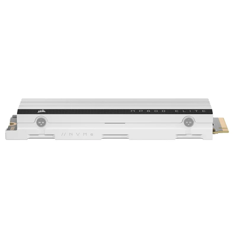 Corsair MP600 Elite PCIe Gen4 x4 NVMe 1.4 M.2 SSD for PS5 (White) (1TB, 2TB)