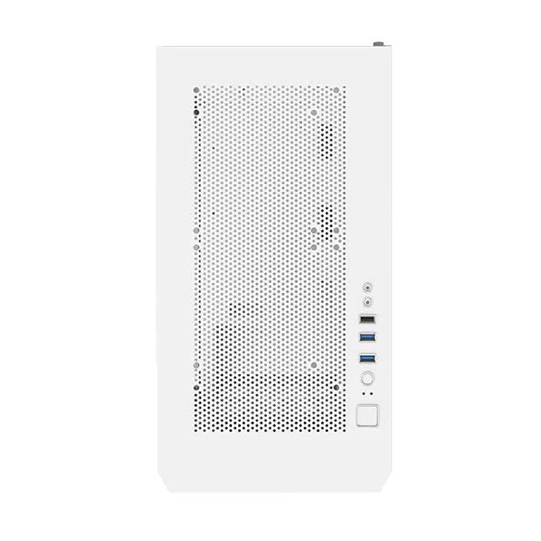 Montech Air 100 Lite Mesh TG Micro-ATX Case (Black, White)