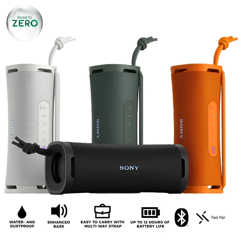Sony Ult Field 1 Wireless Portable Speaker (Black, Off-White, Forest Gray, Orange)