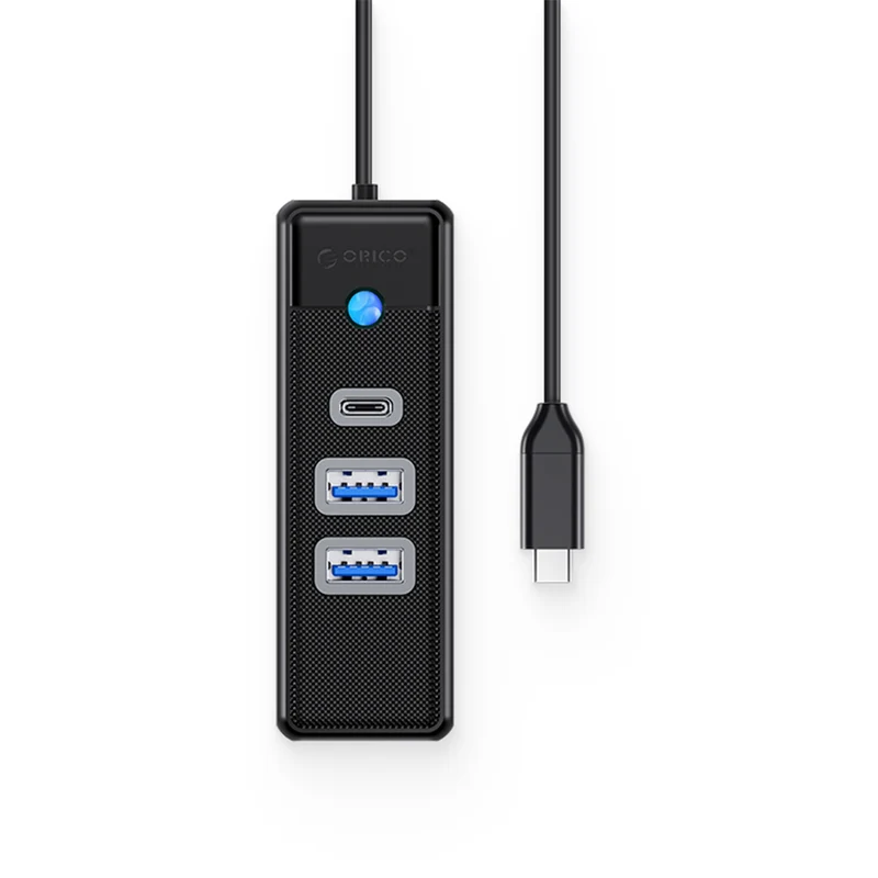 Orico 3-Port USB-C 3.0 Hub (PWC2U-C3) (Black)