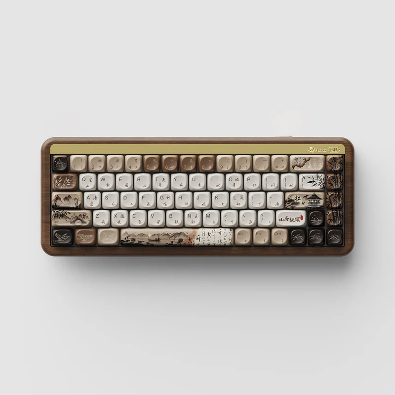 Akko Mountain Seclusion Keycap Set (MOA Profile 140 Keys, Cherry Profile 140 Keys)