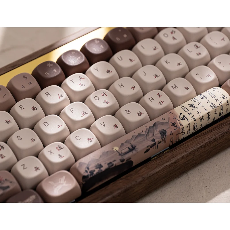 Akko Mountain Seclusion Keycap Set (MOA Profile 140 Keys, Cherry Profile 140 Keys)