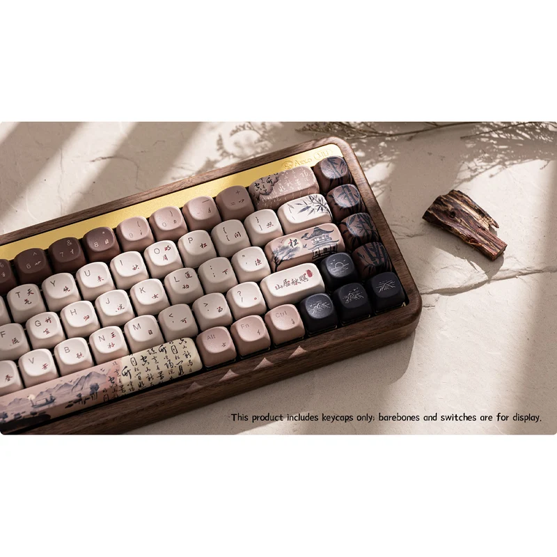 Akko Mountain Seclusion Keycap Set (MOA Profile 140 Keys, Cherry Profile 140 Keys)