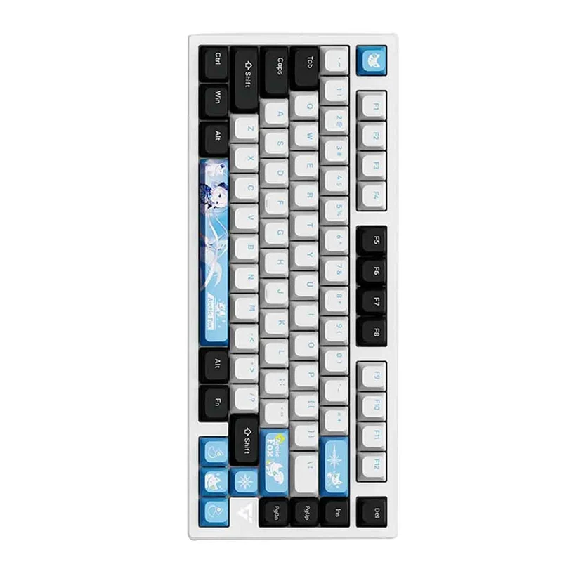 VXE V75X CNC Aluminum Wireless Mechanical Gaming Keyboard (Arctic Fox)