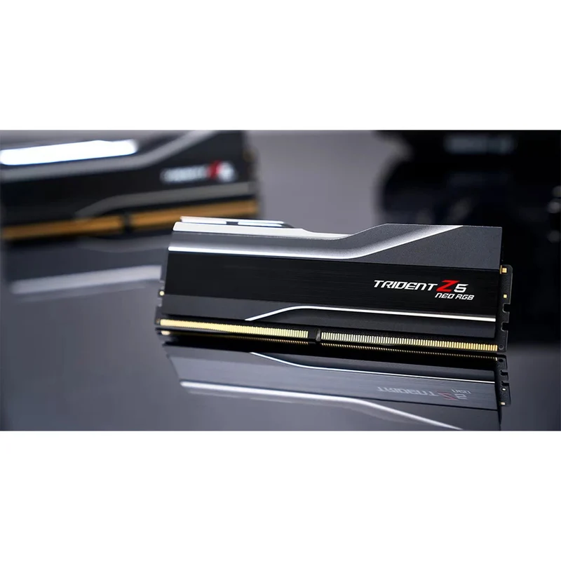 G.Skill Trident Z5 Neo RGB 32GB (2x16GB) DDR5 7200 MT/s CL34-45-45-115 1.40V AMD EXPO Desktop Memory (Matte Black) (F5-7200J3445G16GX2-TZ5NR)
