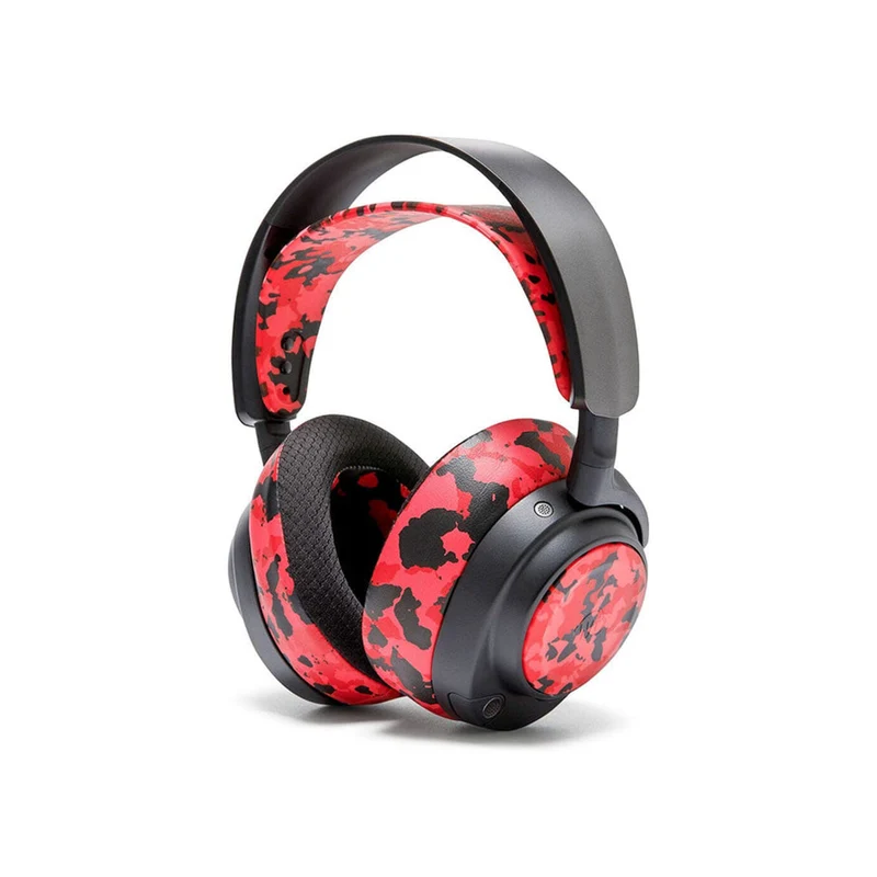 Wicked Cushions WC Side Speaker Plates for Arctis Nova Headsets (Black Camo, Red Camo, 90s Black, 90s White,Snow Camo, Speed Racer,Gold Marble,Navy Tiger,Geo Grey,Emerald Tide,Ivory Tide,The Simulation,Kinetic Wave, RandomFrankP,Leopard, Sage Gold Marble)
