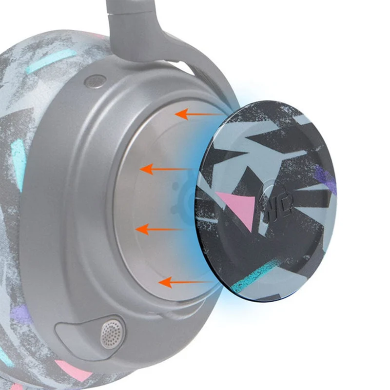 Wicked Cushions WC Side Speaker Plates for Arctis Nova Headsets (Black Camo, Red Camo, 90s Black, 90s White,Snow Camo, Speed Racer,Gold Marble,Navy Tiger,Geo Grey,Emerald Tide,Ivory Tide,The Simulation,Kinetic Wave, RandomFrankP,Leopard, Sage Gold Marble)