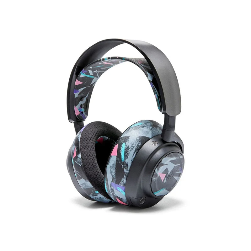 Wicked Cushions WC Side Speaker Plates for Arctis Nova Headsets (Black Camo, Red Camo, 90s Black, 90s White,Snow Camo, Speed Racer,Gold Marble,Navy Tiger,Geo Grey,Emerald Tide,Ivory Tide,The Simulation,Kinetic Wave, RandomFrankP,Leopard, Sage Gold Marble)