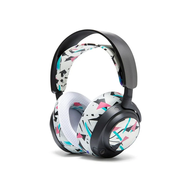 Wicked Cushions WC Side Speaker Plates for Arctis Nova Headsets (Black Camo, Red Camo, 90s Black, 90s White,Snow Camo, Speed Racer,Gold Marble,Navy Tiger,Geo Grey,Emerald Tide,Ivory Tide,The Simulation,Kinetic Wave, RandomFrankP,Leopard, Sage Gold Marble)