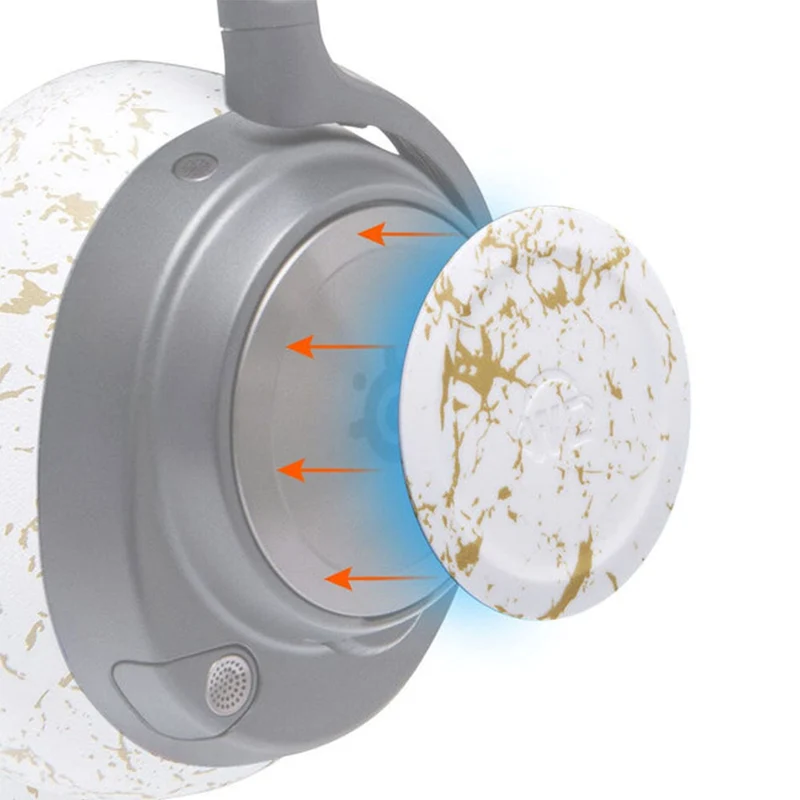 Wicked Cushions WC Side Speaker Plates for Arctis Nova Headsets (Black Camo, Red Camo, 90s Black, 90s White,Snow Camo, Speed Racer,Gold Marble,Navy Tiger,Geo Grey,Emerald Tide,Ivory Tide,The Simulation,Kinetic Wave, RandomFrankP,Leopard, Sage Gold Marble)