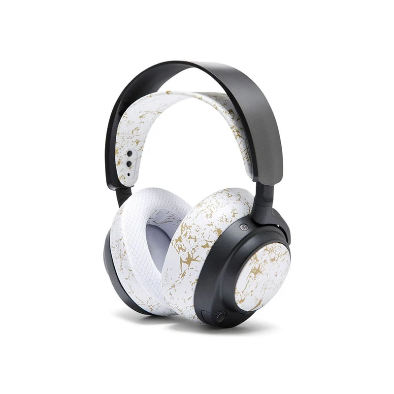 Wicked Cushions WC Side Speaker Plates for Arctis Nova Headsets (Black Camo, Red Camo, 90s Black, 90s White,Snow Camo, Speed Racer,Gold Marble,Navy Tiger,Geo Grey,Emerald Tide,Ivory Tide,The Simulation,Kinetic Wave, RandomFrankP,Leopard, Sage Gold Marble)