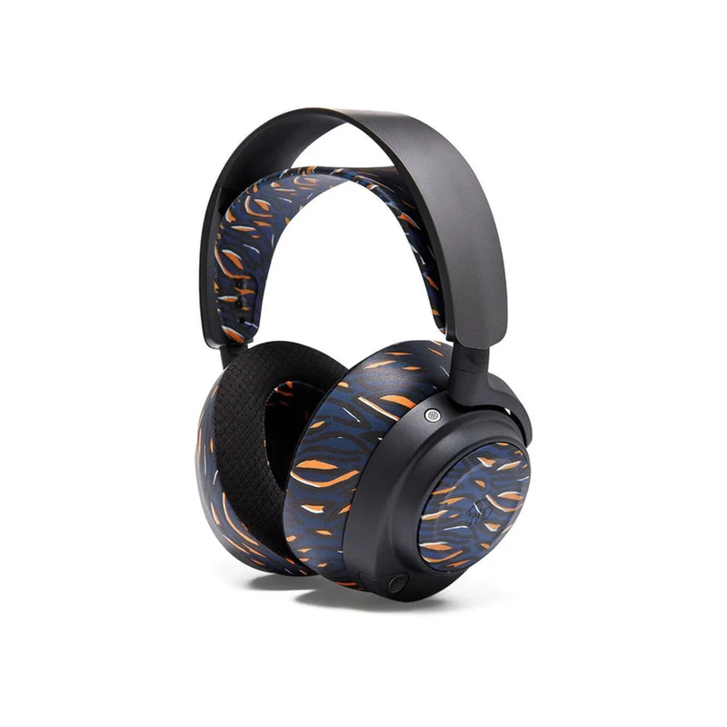 Wicked Cushions WC Side Speaker Plates for Arctis Nova Headsets (Black Camo, Red Camo, 90s Black, 90s White,Snow Camo, Speed Racer,Gold Marble,Navy Tiger,Geo Grey,Emerald Tide,Ivory Tide,The Simulation,Kinetic Wave, RandomFrankP,Leopard, Sage Gold Marble)