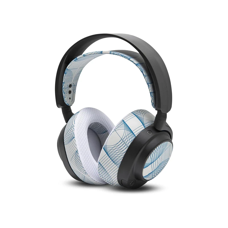 Wicked Cushions WC Side Speaker Plates for Arctis Nova Headsets (Black Camo, Red Camo, 90s Black, 90s White,Snow Camo, Speed Racer,Gold Marble,Navy Tiger,Geo Grey,Emerald Tide,Ivory Tide,The Simulation,Kinetic Wave, RandomFrankP,Leopard, Sage Gold Marble)