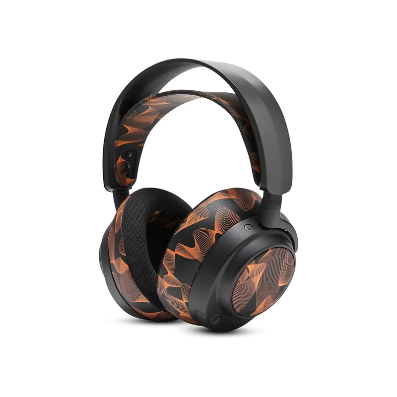 Wicked Cushions WC Side Speaker Plates for Arctis Nova Headsets (Black Camo, Red Camo, 90s Black, 90s White,Snow Camo, Speed Racer,Gold Marble,Navy Tiger,Geo Grey,Emerald Tide,Ivory Tide,The Simulation,Kinetic Wave, RandomFrankP,Leopard, Sage Gold Marble)
