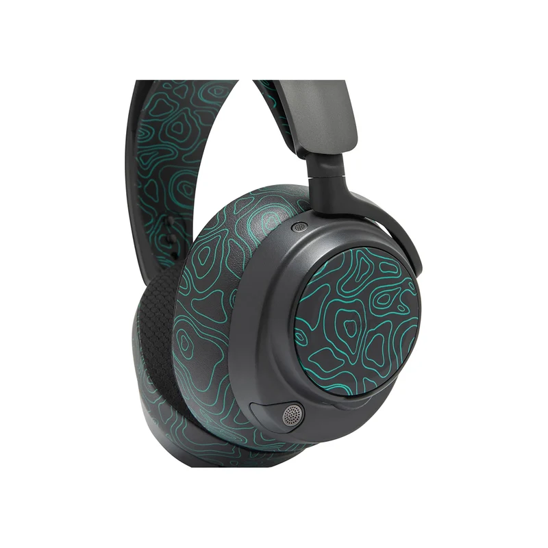 Wicked Cushions WC Side Speaker Plates for Arctis Nova Headsets (Black Camo, Red Camo, 90s Black, 90s White,Snow Camo, Speed Racer,Gold Marble,Navy Tiger,Geo Grey,Emerald Tide,Ivory Tide,The Simulation,Kinetic Wave, RandomFrankP,Leopard, Sage Gold Marble)