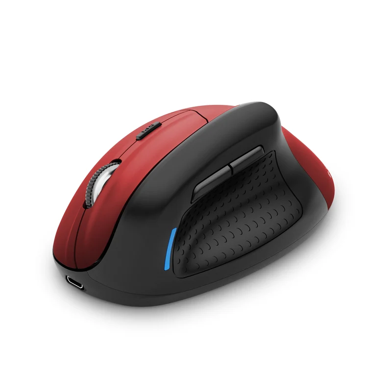 E-Yooso X-45 Tri-Mode Mouse (Red/Black, Black)