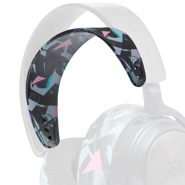 Wicked Cushions WC Silicone HeadbandZ for Arctis Nova Headsets (90s Black, White, Black Camo, Red Camo, 90s White, Snow Camo, Gold Marble, Geo Grey, Black, Speed Racer, Navy Tiger, Emerald Tide, Ivory Tide, The Simulation, Kinetic Wave, RandomFrankP)