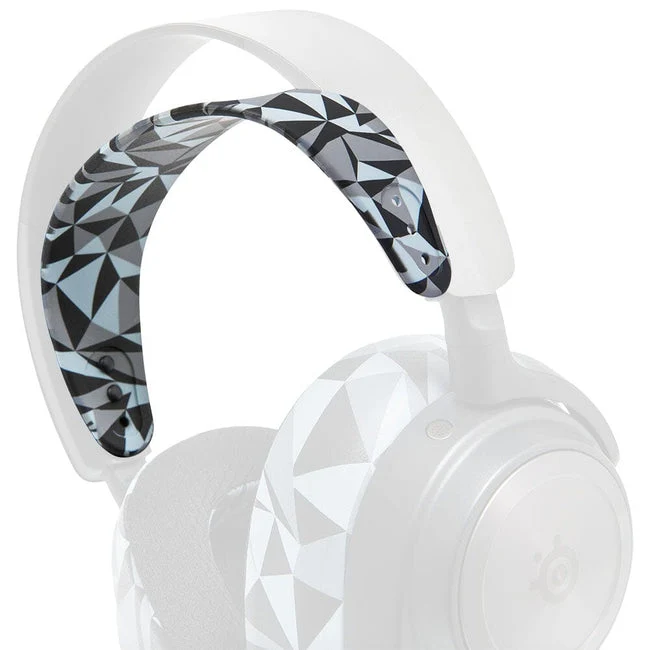 Wicked Cushions WC Silicone HeadbandZ for Arctis Nova Headsets (90s Black, White, Black Camo, Red Camo, 90s White, Snow Camo, Gold Marble, Geo Grey, Black, Speed Racer, Navy Tiger, Emerald Tide, Ivory Tide, The Simulation, Kinetic Wave, RandomFrankP)