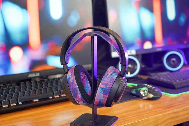 Wicked Cushions WC Silicone HeadbandZ for Arctis Nova Headsets (90s Black, White, Black Camo, Red Camo, 90s White, Snow Camo, Gold Marble, Geo Grey, Black, Speed Racer, Navy Tiger, Emerald Tide, Ivory Tide, The Simulation, Kinetic Wave, RandomFrankP)
