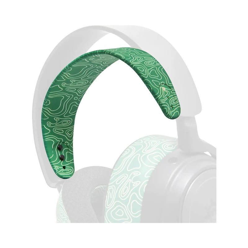 Wicked Cushions WC Silicone HeadbandZ for Arctis Nova Headsets (90s Black, White, Black Camo, Red Camo, 90s White, Snow Camo, Gold Marble, Geo Grey, Black, Speed Racer, Navy Tiger, Emerald Tide, Ivory Tide, The Simulation, Kinetic Wave, RandomFrankP)