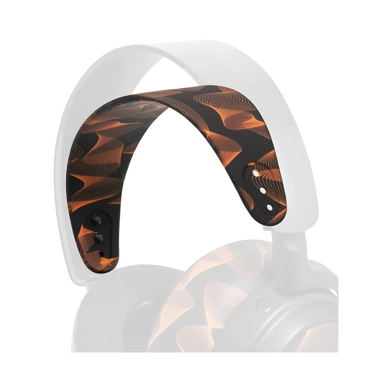 Wicked Cushions WC Silicone HeadbandZ for Arctis Nova Headsets (90s Black, White, Black Camo, Red Camo, 90s White, Snow Camo, Gold Marble, Geo Grey, Black, Speed Racer, Navy Tiger, Emerald Tide, Ivory Tide, The Simulation, Kinetic Wave, RandomFrankP)
