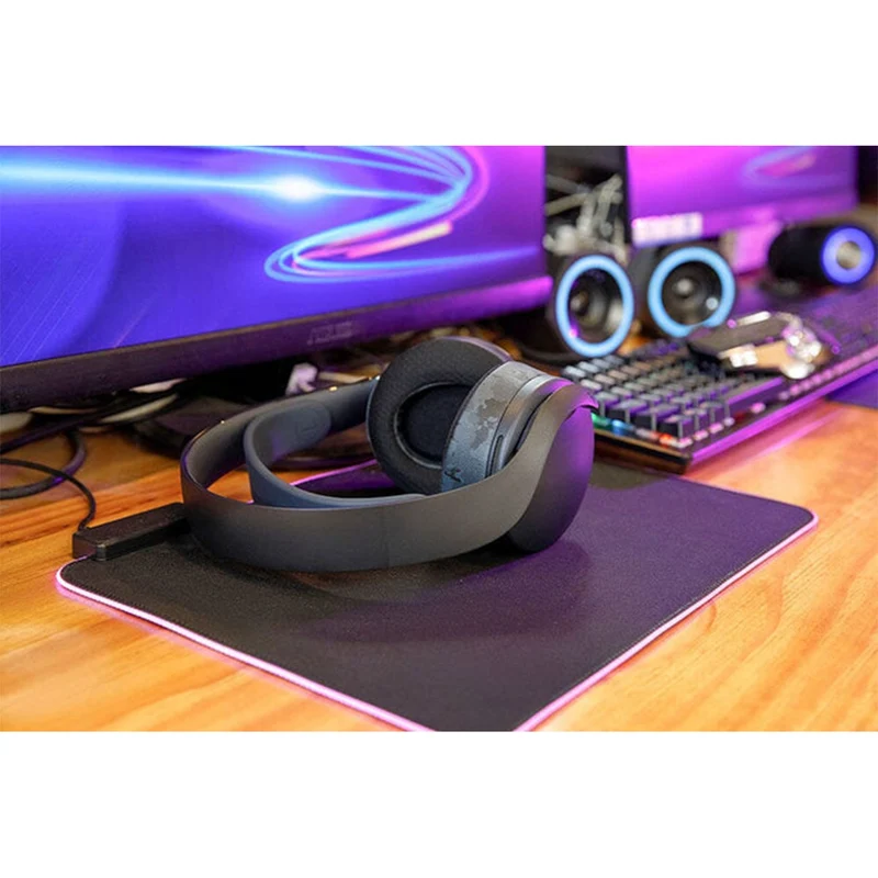 Wicked Cushions WC FreeZe Pulse 3D V2 - Cooling Gel Earpads for PS5 Pulse 3D Headset (Black, Red Camo, Black Camo, 90s White, 90s Black)
