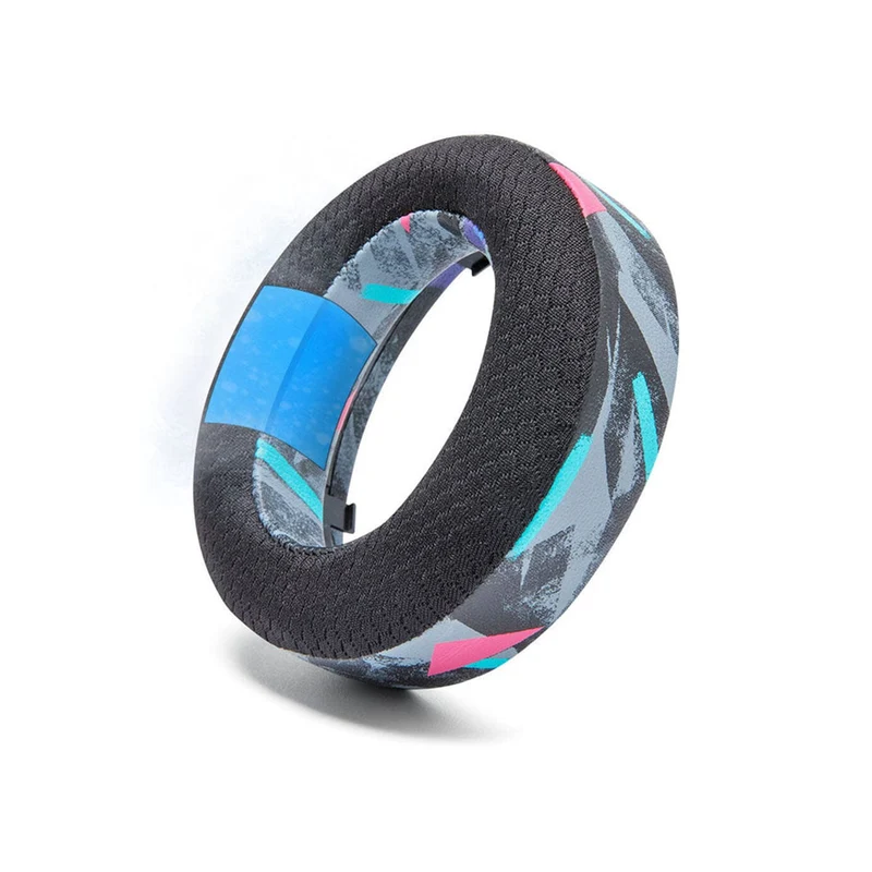 Wicked Cushions WC FreeZe Pulse 3D V2 - Cooling Gel Earpads for PS5 Pulse 3D Headset (Black, Red Camo, Black Camo, 90s White, 90s Black)