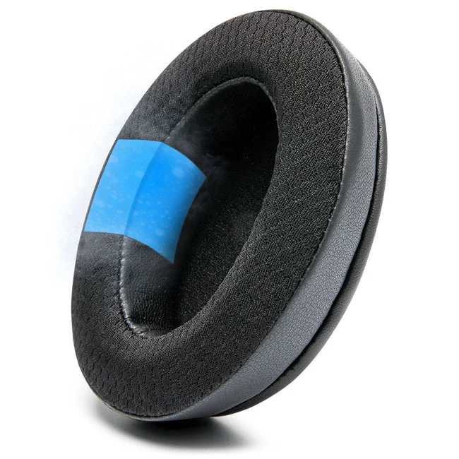 Wicked Cushions Arctis Nova Earpads (Compatible w/ Arctis Nova 1/1P/1X, 3, 4/4P/4X, 5/5P/5X, 7/7P/7X, Nova Pro Wired) - WC FreeZe Cooling Gel (Black, Black Camo, Red Camo, Speed Racer, Hex Red, 90s White, 90s Black, Navy Tiger, Geo Grey)
