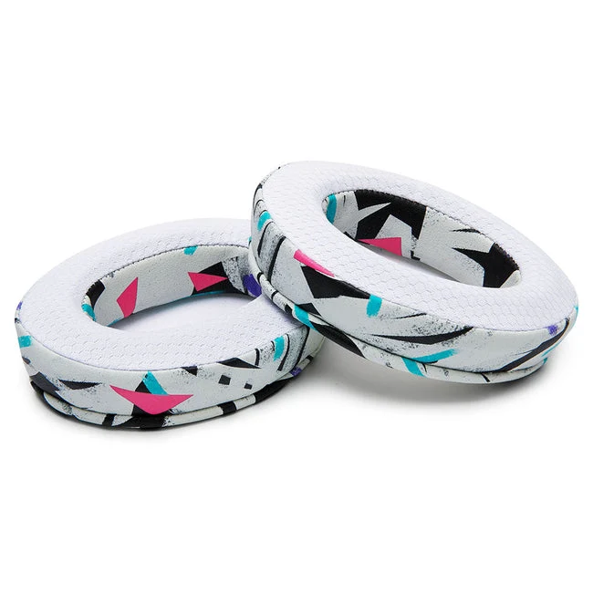 Wicked Cushions Arctis Nova Earpads (Compatible w/ Arctis Nova 1/1P/1X, 3, 4/4P/4X, 5/5P/5X, 7/7P/7X, Nova Pro Wired) - WC FreeZe Cooling Gel (Black, Black Camo, Red Camo, Speed Racer, Hex Red, 90s White, 90s Black, Navy Tiger, Geo Grey)