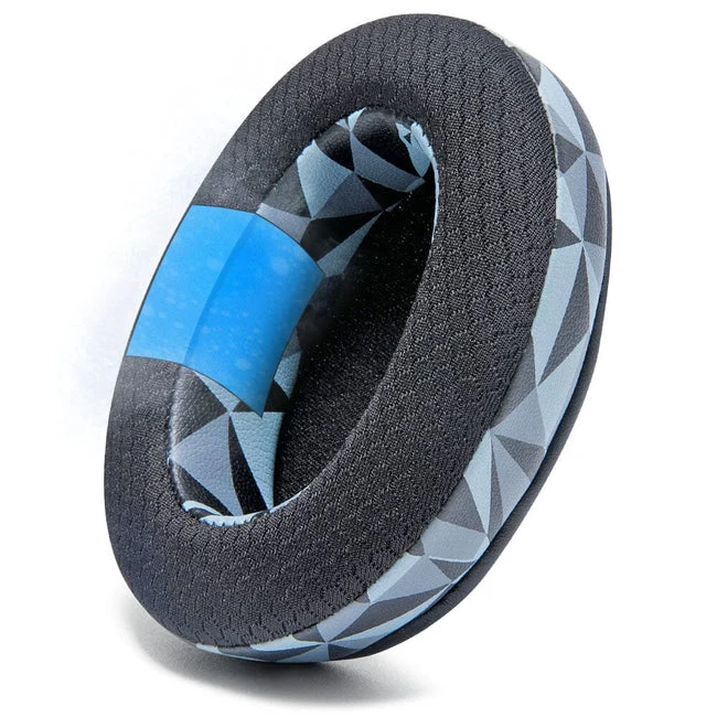 Wicked Cushions Arctis Nova Earpads (Compatible w/ Arctis Nova 1/1P/1X, 3, 4/4P/4X, 5/5P/5X, 7/7P/7X, Nova Pro Wired) - WC FreeZe Cooling Gel (Black, Black Camo, Red Camo, Speed Racer, Hex Red, 90s White, 90s Black, Navy Tiger, Geo Grey)
