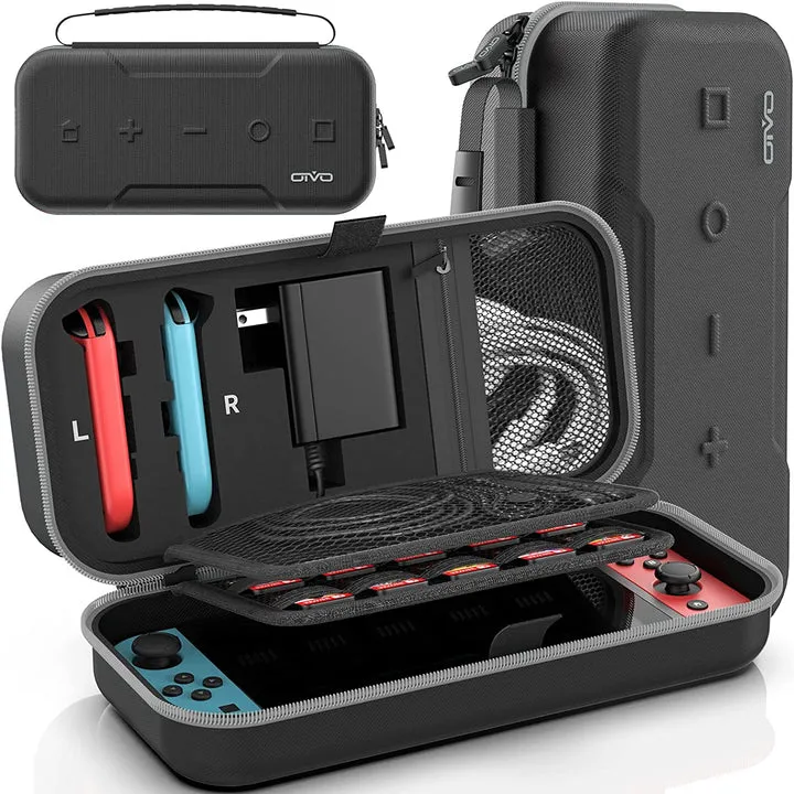 NSW Oivo Carry Case For N-Switch / N-Switch Oled (Gray) (IV-SW188)
