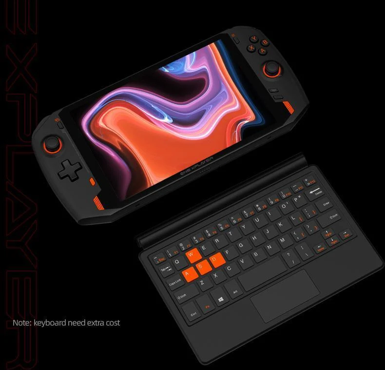 ONEXPLAYER AMD RYZEN R7 4800U 16G 1TB SSD 8.4 INCH HANDHELD GAME CONSOLE + ONEXPLAYER MAGNETIC KEYBOARD + ONEXPLAYER STORAGE BAG