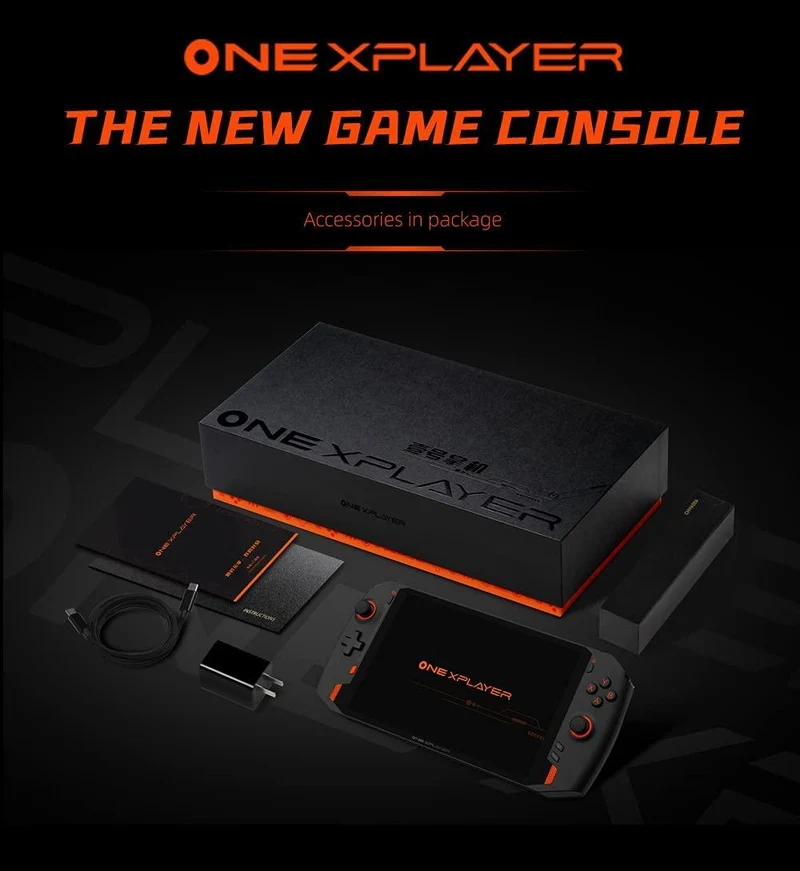 ONEXPLAYER AMD RYZEN R7 4800U 16G 1TB SSD 8.4 INCH HANDHELD GAME CONSOLE + ONEXPLAYER MAGNETIC KEYBOARD + ONEXPLAYER STORAGE BAG