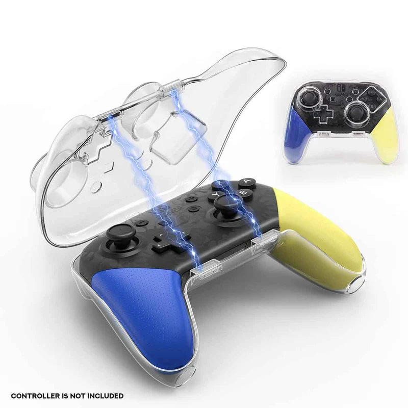 IINE Transparent Protective Case For Switch Pro Controller (L963)