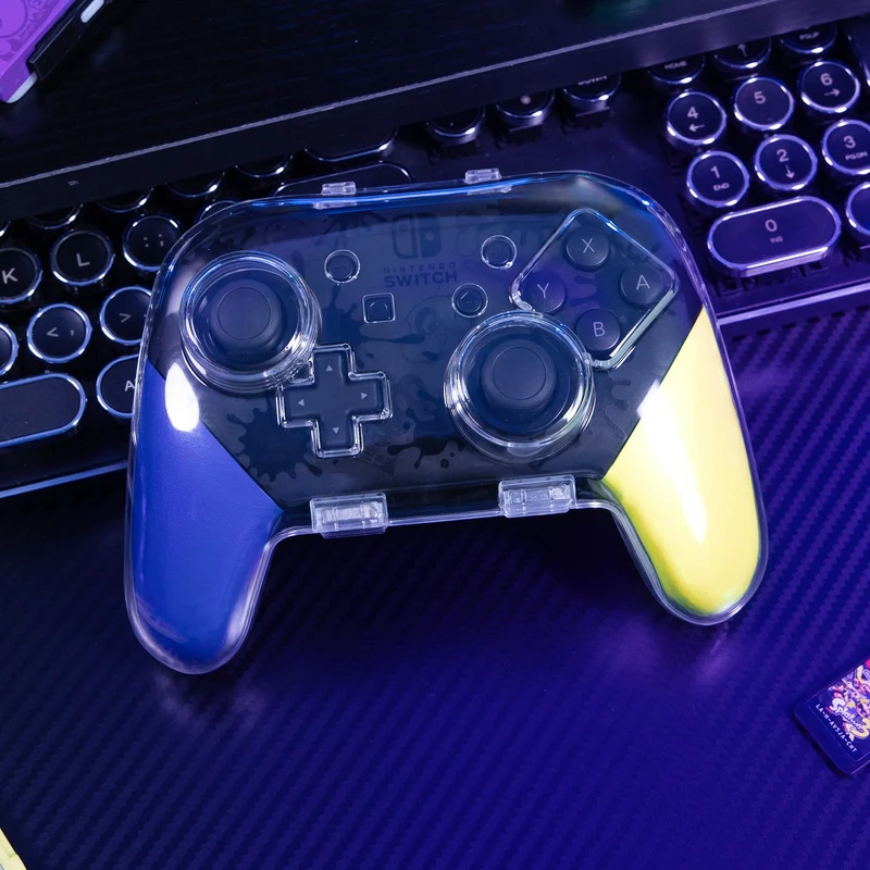 IINE Transparent Protective Case For Switch Pro Controller (L963)