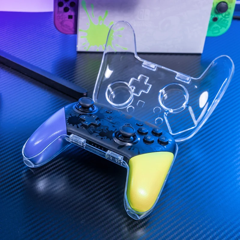 IINE Transparent Protective Case For Switch Pro Controller (L963)