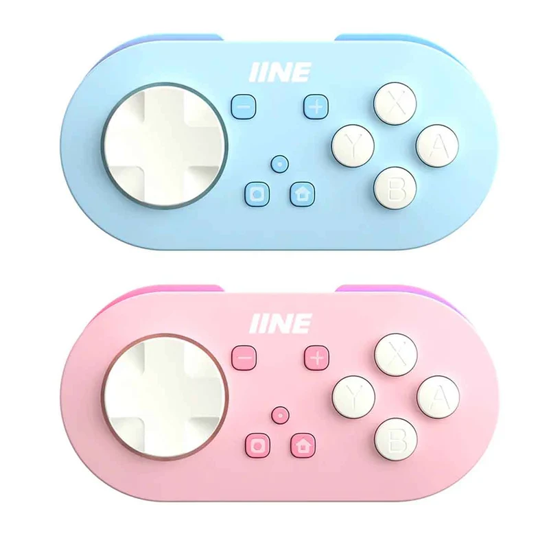 IINE Pocket Game Controller (Pink, Blue)