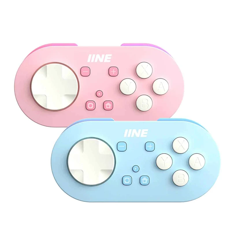 IINE Pocket Game Controller (Pink, Blue)