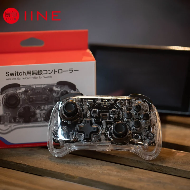 IINE Transparent Mini Controller for Switch (L530)