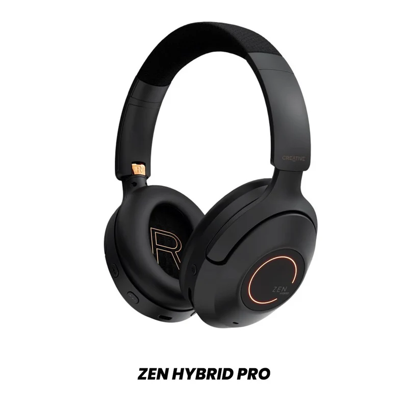 Creative Zen Hybrid Pro Bluetooth Headphones (Black) (Zen Hybrid Pro Classic, Zen Hybrid Pro, Zen Hybrid Pro SXFI)