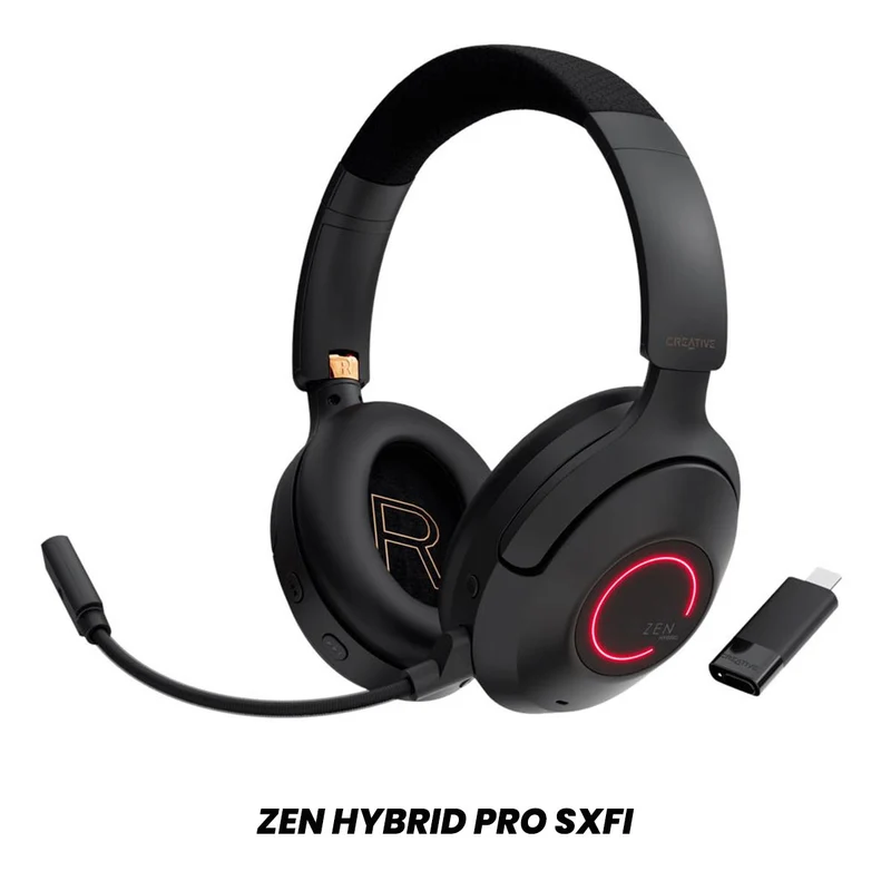 Creative Zen Hybrid Pro Bluetooth Headphones (Black) (Zen Hybrid Pro Classic, Zen Hybrid Pro, Zen Hybrid Pro SXFI)